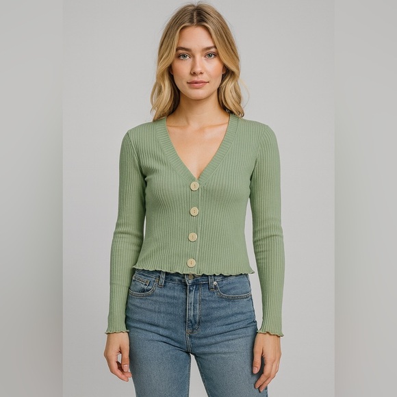 LOST + WANDER SIREN TREASURE CARDIGAN SIZE S NWT - Picture 1 of 12